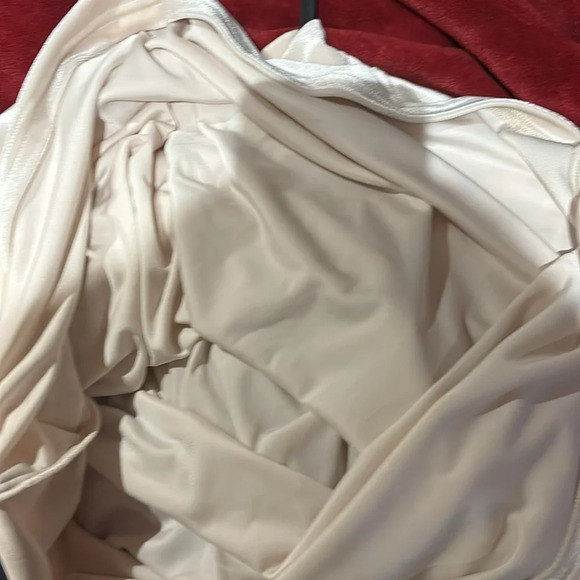 Monte Carlo shiny velvet high neck long sleeve  top Sz L - Picture 10 of 11